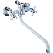 Смеситель для ванны Cron CN2208-8 Белый