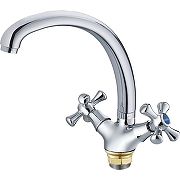 Смеситель для кухни Cron CN4242-3 Хром