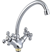 Смеситель для кухни Cron CN4119-2 Хром