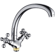 Смеситель для кухни Cron CN4219-2 Хром