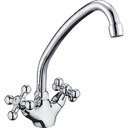 Смеситель для кухни Cron CN4019-2 Хром