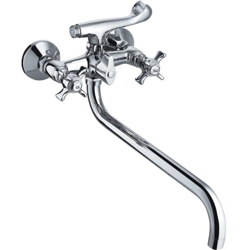 Смеситель для ванны Cron CN2624 универсальный 