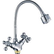 Смеситель для кухни Cron CN4319-3 Хром