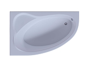 Акриловая ванна Aquatek Eco-friendly Фиджи 170х110 L FID170-0000006 со слив-переливом, с панелью, с каркасом (вкленный)