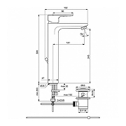 Смеситель для раковины Ideal Standard Ceraplan III Slim BC561AA Хром-4