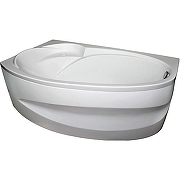 Фронтальная панель для ванны Marka One Julianna 160х95 R/L 02дж1695 Белая-1