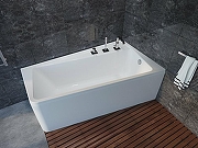 Фронтальная панель для ванны Marka One Direct 170х100 R/L 02дир1710 Белая-1