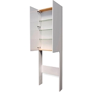 Шкаф пенал 1MarKa Gaula 60Н У92519 над унитазом White-1