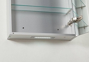 Зеркальный шкаф BelBagno SPC 50 SPC-1A-DL-BL-500 с подсветкой Белый-5