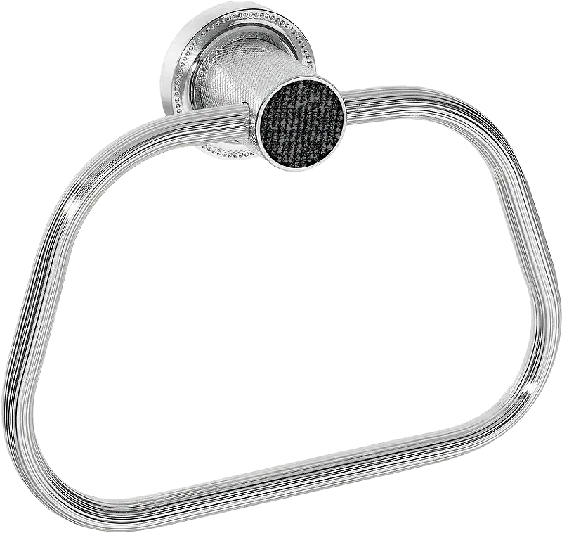 Кольцо для полотенец Boheme Royal Cristal 10925-CR-B 