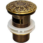 Донный клапан Milacio MC.010.BR click-clack Бронза