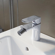 Смеситель для биде Iddis Calipso CALSB00i04 Белый Хром-1