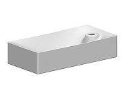 Мини-раковина Scarabeo Soft-Hung-Cube 45 1501 Белая-2
