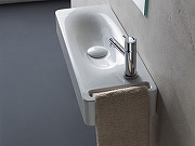 Мини-раковина Scarabeo Soft-Hung-Cube 50 1512 Белая-3