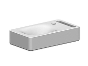Мини-раковина Scarabeo Soft-Hung-Cube 40 1513 Белая-4