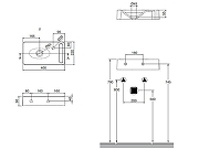 Мини-раковина Scarabeo Soft-Hung-Cube 40 1513 Белая-5