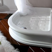 Керамический поддон для душа Kerasan Retro 90х90 133901 Белый-1