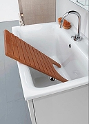 Тумба с хозяйственной раковиной Kerasan Aquadom 75 9164k3*0 Белая без отверстия под смеситель-1