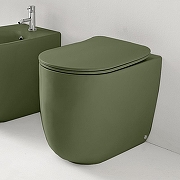 Унитаз Kerasan Nolita 531811 приставной Verde muschio без сиденья-1