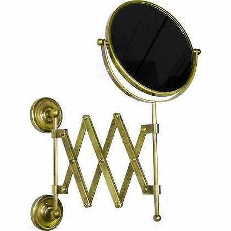 Косметическое зеркало TW Bristol TWBR024oro с увеличением 