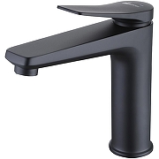 Смеситель для раковины Lemark Bronx LM3737BL Черный-1