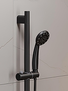 Комплект смесителей Orange OneLife P02-511B Черный матовый-10