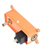 Смеситель для раковины Orange Lutz M04-722b Черный матовый-7