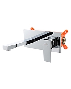 Смеситель для раковины Orange Lutz M04-722cr Хром-2