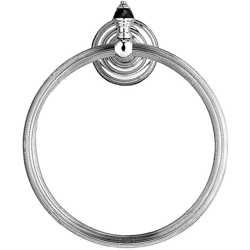 Кольцо для полотенец Devon&Devon Black Diamond BLKD507CR 