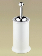 Ершик для унитаза Devon&Devon New York NY120CR Хром Белый-1