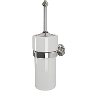 Ершик для унитаза Devon&Devon Cavendish WM12CR Хром Белый