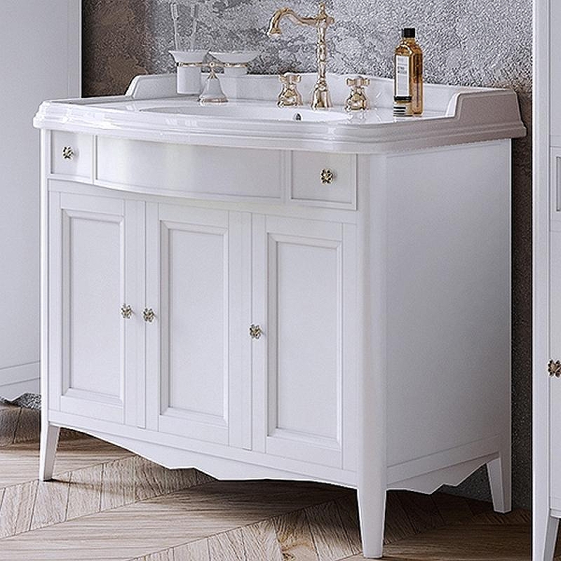 Тумба с раковиной TW Veronica Nuovo 105 VER5105-B+AR874bi*1 