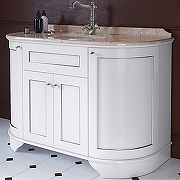 Тумба с раковиной TW York Nuovo 130 YOR4130-BA+S53 bi Bianco