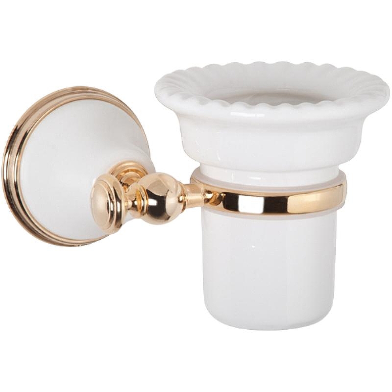 Стакан для зубных щеток TW Harmony TWHA109bi/oro 