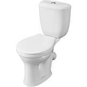 Унитаз компакт Santeri Виктория 1.P301.6.S00.00B.F с бачком и сиденьем-1