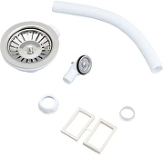 Выпуск для кухонной мойки Wirquin 30717336 Нержавеющая сталь-1