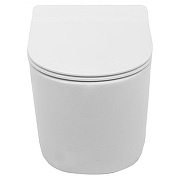 Унитаз подвесной Aquanet Atago-W BL-102N-WHT 211902 с сиденьем Микролифт-1