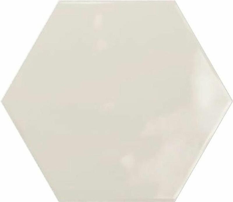 Керамогранит Ceramica Ribesalbes Geometry Hex Creme Glossy PT03137 