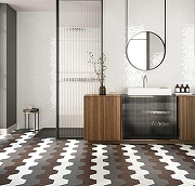 Керамогранит Ceramica Ribesalbes Geometry Hex Grey Matt PT03148 15х17,3 см-1