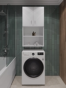 Подвесной шкаф Orange Смайл 60 SM-60SR3 Белый-3