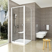 Душевая стенка Ravak Pivot PPS-80 90G40100Z1 профиль Белый стекло Transparent-2