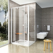 Душевая стенка Ravak Pivot PPS-80 90G40100Z1 профиль Белый стекло Transparent-5