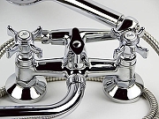 Смеситель для ванны Viko V-1115 универсальный Хром-3