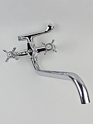 Смеситель для ванны Viko V-1115 универсальный Хром-5