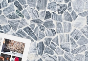 Керамическая мозаика StarMosaic Wild Stone Split Grey Matt JMST050 30,5x30,5 см-1
