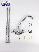 Смеситель для кухни Viko V-1553 Хром-11
