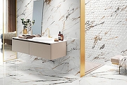 Керамогранит Porcelanite Dos Firenze 9543 Blue Calacatta Relieve POR_F9543_BLCALREL_90 30x90 см-1