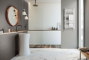 Керамогранит Porcelanite Dos Firenze 9543 Blue Calacatta Relieve POR_F9543_BLCALREL_90 30x90 см-4