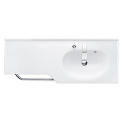 Раковина Aquaton Отель 3/127 1A70123WOT01R Белая-1