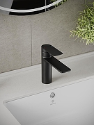 Смеситель для раковины Orange Berni M09-021b Черный матовый-4